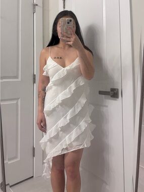 Abercrombie ruffle dress